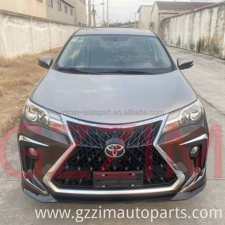 LX design bodykit front & rear bumper grille body kit accessories for Rav 4 2013 - 2015 up to LX Style